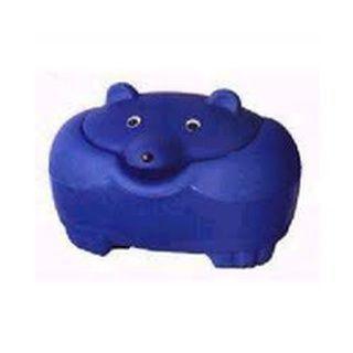 Imagem de Baú Urso Organizador Brinquedo Infantil - AZUL