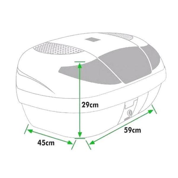 Imagem de Bauleto Para Moto 45 Litros  Bp09 Pro Tork