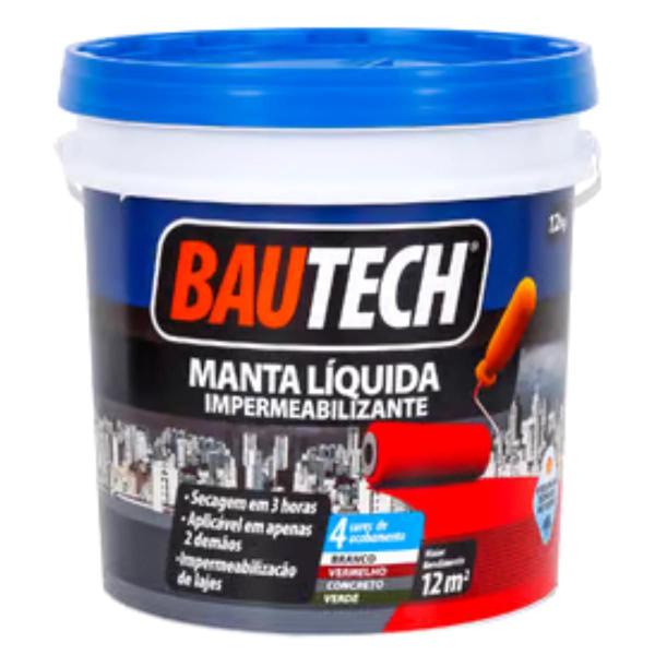 Imagem de Bautech Manta Liquida 12Kg - Cinza Concreto