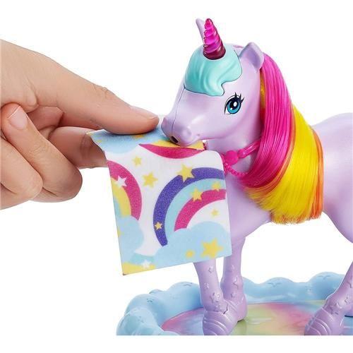 Imagem de BB Barbie Dreamtopia Arco Iris com Unicórnio - GTG01