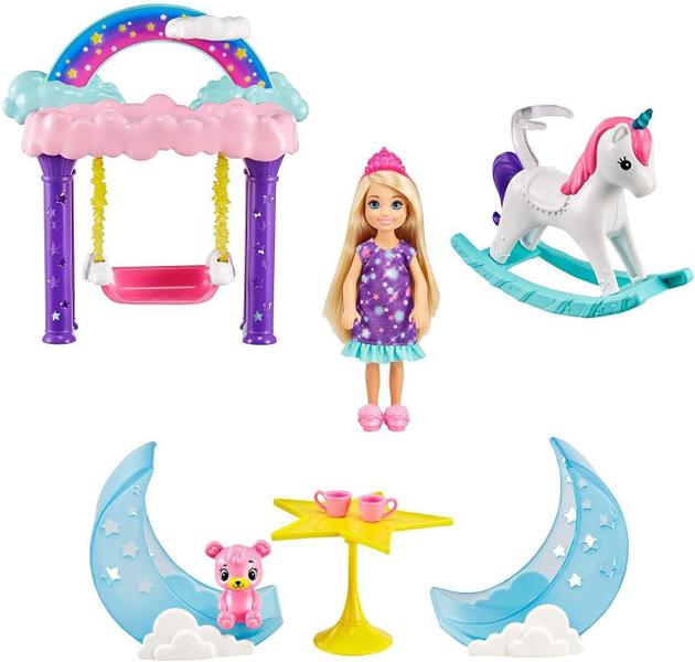 Imagem de BB - Barbie Dreamtopia Chelsea Animais - GTF48