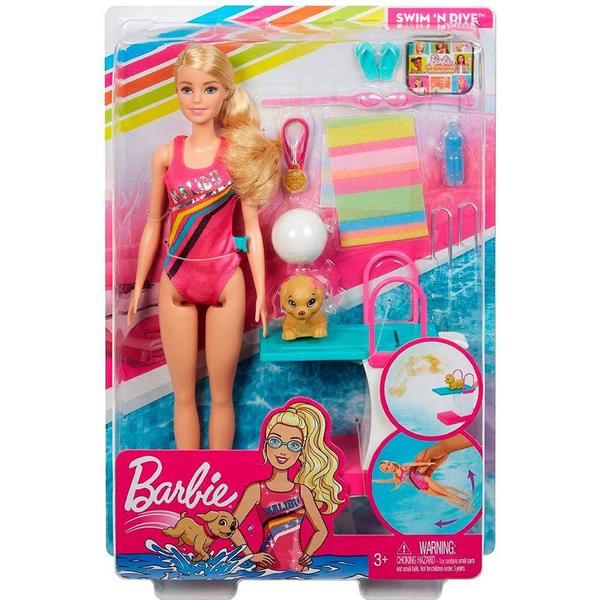 Imagem de BB - Barbie Explorar e Descobrir Barbie Nadadora - GHK23