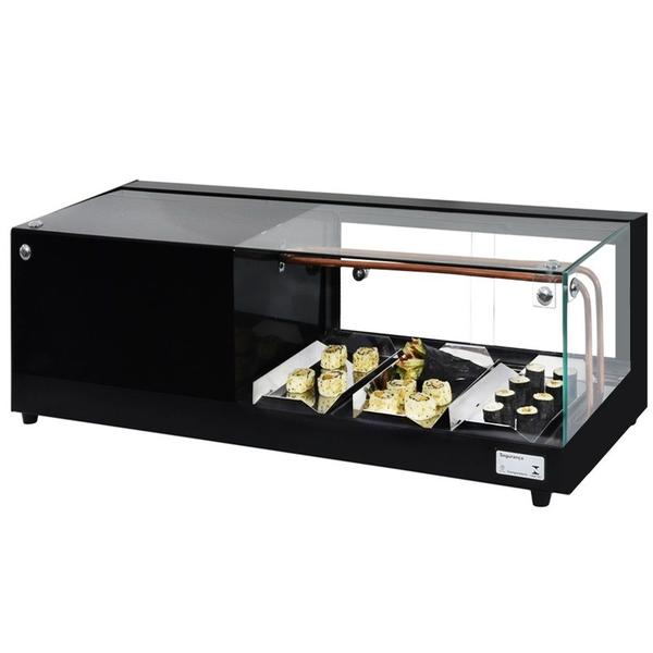 BC-VFRS900 - Vitrine Refrigerada Sushi 90 cm Beta Preta - 127V - Omega Imagem de BC-VFRS900 - Vitrine Refrigerada Sushi 90 cm Beta Preta - 127V - Omega