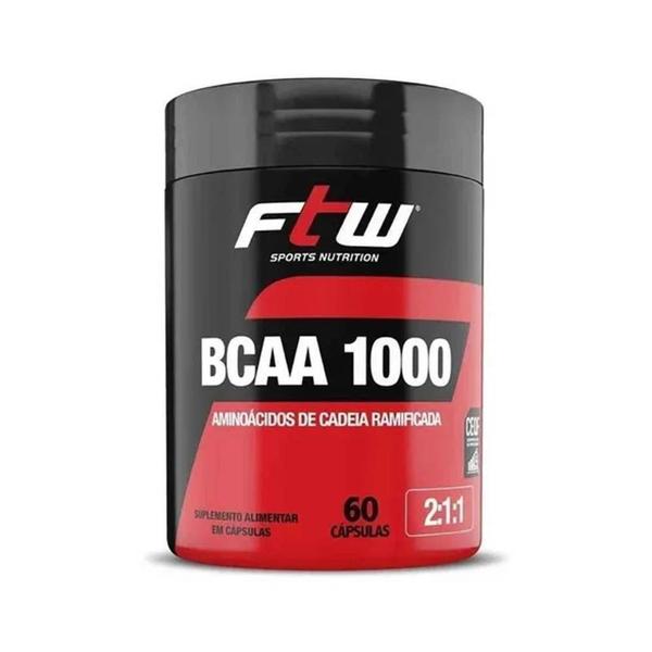 Imagem de Bcaa 1.000 200Mg  - 60 Cáps - Lançamento Ftw