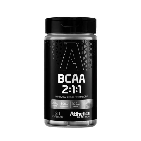 Imagem de BCAA 2:1:1 - 120 cápsulas - Atlhetica Nutrition