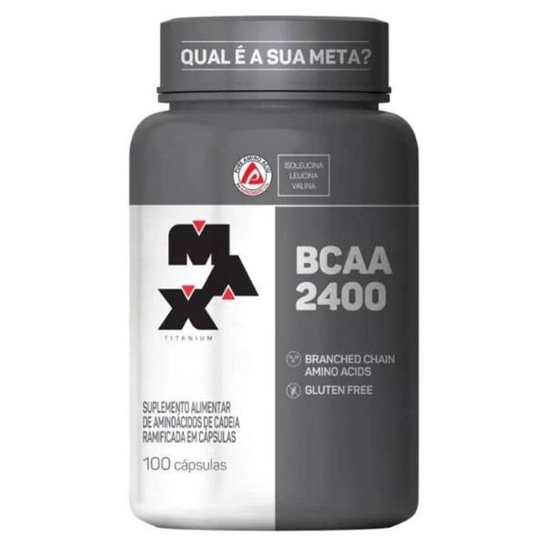 Imagem de BCAA 2400 (100 Caps) Max Titanium