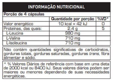 Imagem de BCAA 2400 (100 Caps) - Padrão: Único