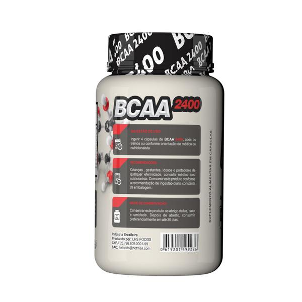 Imagem de BCAA 2400 Gourmet 100 caps - FN Forbis Nutrition