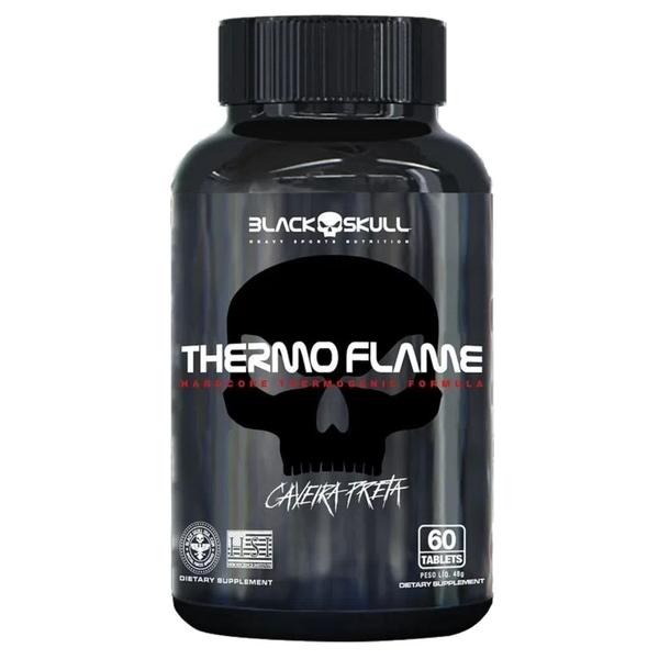 Imagem de Bcaa 2400mg 100 Caps + Thermo Flame 60 Caps Black Skull