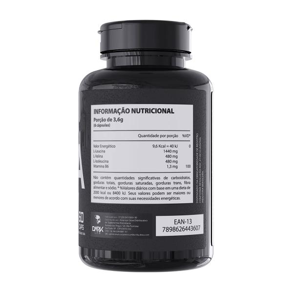 Bcaa 3:1:1 60 Caps Dark Lab Imagem de Bcaa 3:1:1 60 Caps Dark Lab