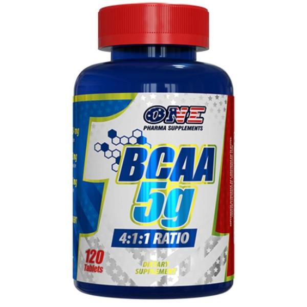 Imagem de Bcaa 5G 4:1:1 Ratio (120 Tabs) One Pharma