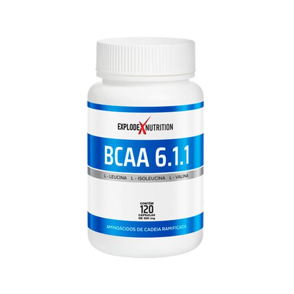 Imagem de BCAA 6.1.1 - 120cáps. 500mg - Concentrado