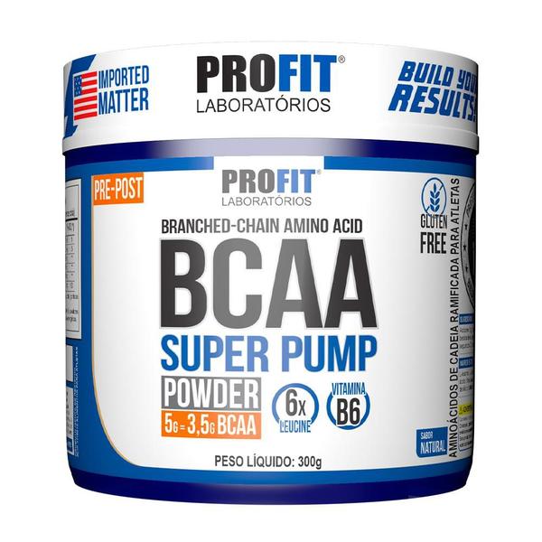 Imagem de Bcaa 6:1:1 - Super Pump - Pote 300g Em Pó - Profit