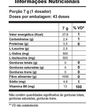 Imagem de BCAA Drink 5:1:1 em Pó de 300g-Sabor Limão-Shark Pro