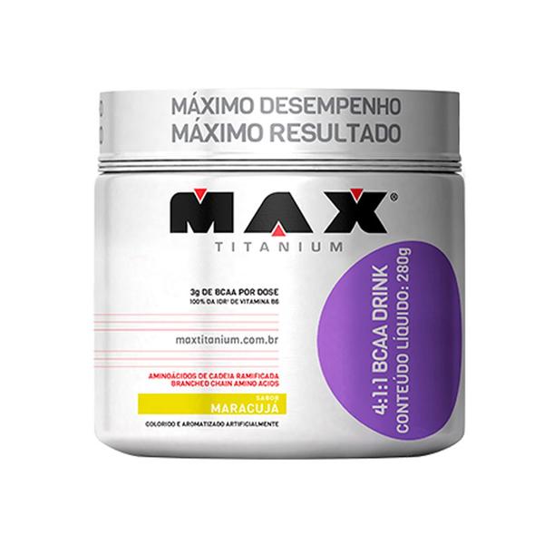 Imagem de BCAA Drink Maracujá Aminoácidos Essenciais 280g