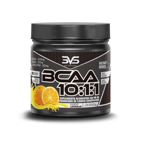 Imagem de Bcaa Em Pó 10:1:1 Natural 250G 3Vs Nutrition