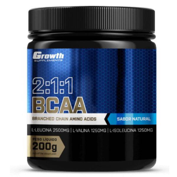 Imagem de Bcaa em Pó 2:1:1 200g Growth Supplements