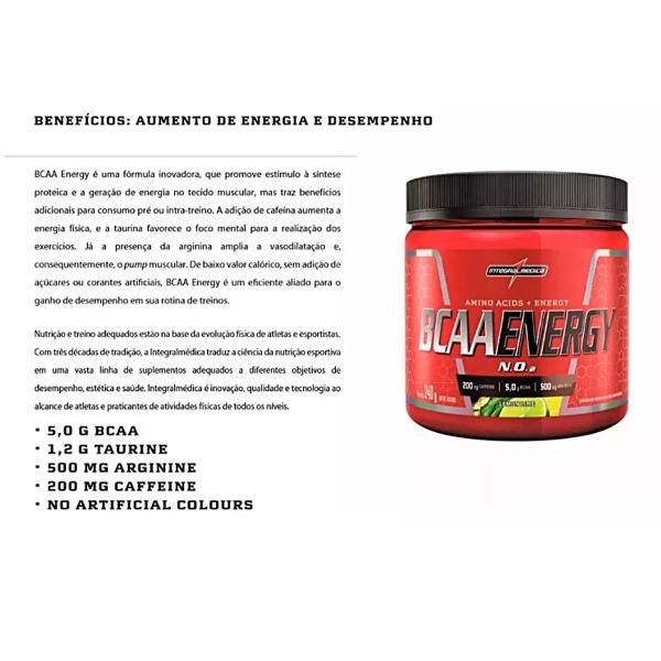 Imagem de Bcaa Energy 240g - Integral Medica