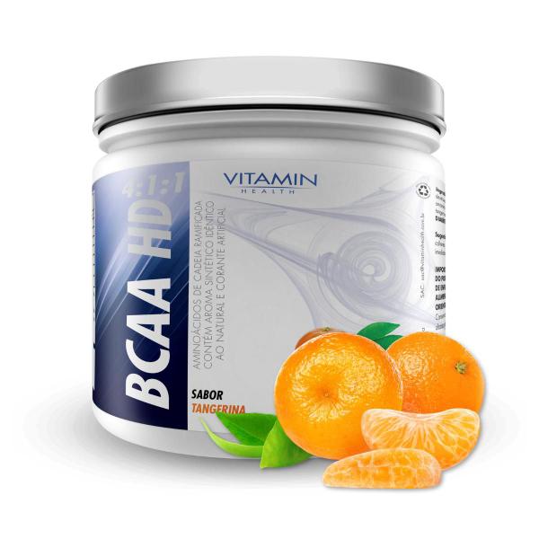 Imagem de BCAA HD 4:1:1 250g Sabor Tangerina - Potencialize seu Treino com Vitamin Health 3888