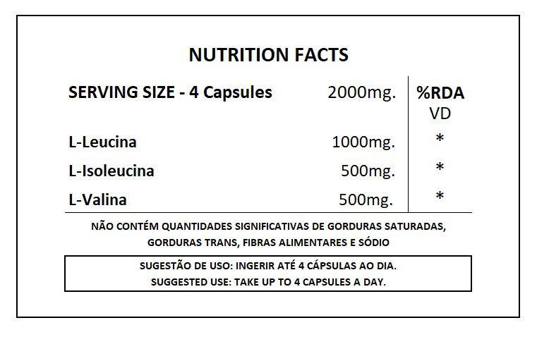 Imagem de Bcaa pro muscle mass 60 cápsulas hvsports