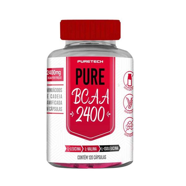 Imagem de BCAA Pure 2400 PureTech - 120 Cápsulas