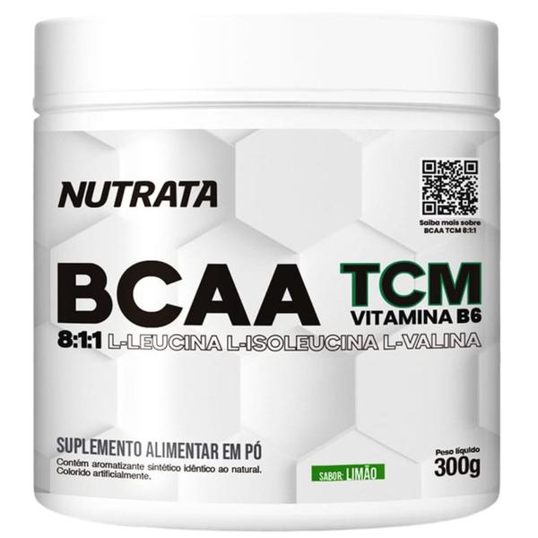 Imagem de Bcaa Pure 8:1:1 com Tcm 300g - Nutrata 2500mg