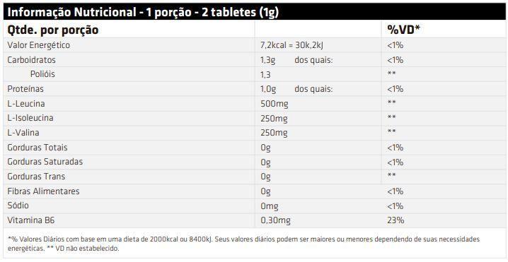 Imagem de BCAA Science 500 Mastigável (200 Tabs) - Sabor: Laranja