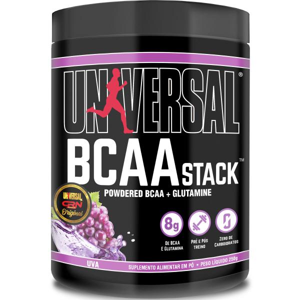 Imagem de Bcaa Stack 250g Original Universal Nutrition Sabores