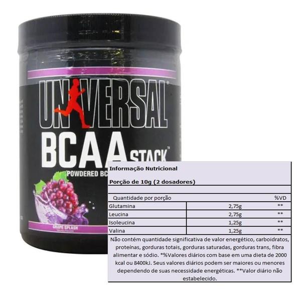 Imagem de BCAA Stack Aminoácido 250g Universal