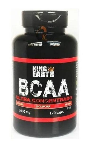 Imagem de Bcaa Ultra Concentrado King Earth *** 120 Cápsulas/ 3000 mg*** - Ótima Qualidade