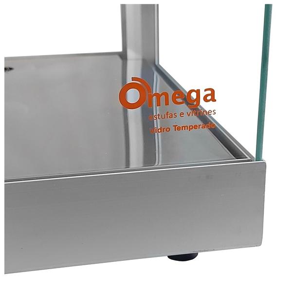 BD10 - Estufa Beta para salgados de 10 bandejas Dupla Prata - 127V - Omega Imagem de BD10 - Estufa Beta para salgados de 10 bandejas Dupla Prata - 127V - Omega