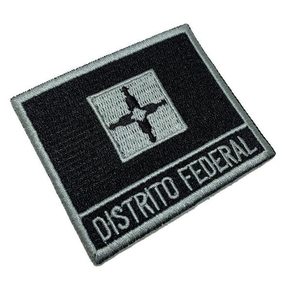 Imagem de BE0154NT02 Bandeira Distrito Federal Bordado Termo Adesivo