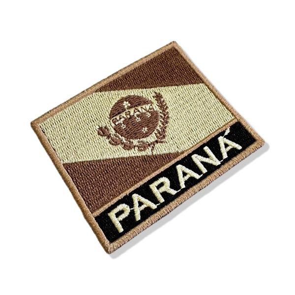 Imagem de BE0174N-004 Bandeira Paraná Patch Bordado 7,5x6,3cm