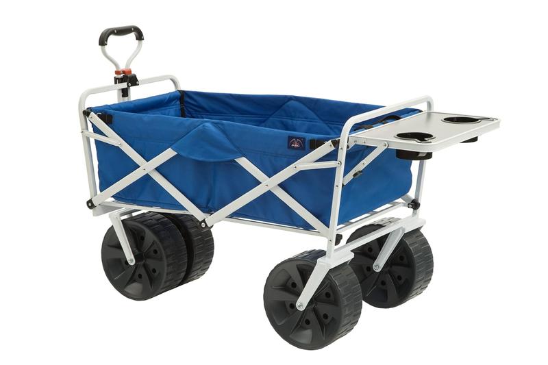 Imagem de Beach Wagon MacSports All Terrain com mesa lateral azul/branca