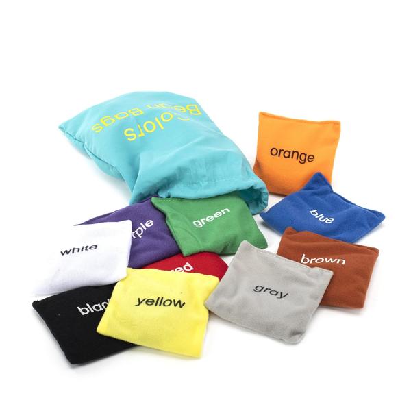 Imagem de Beanbags Educational Insights Learn Colors, conjunto de 10 a 3 ou mais