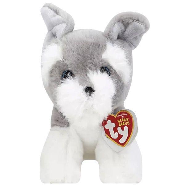 Imagem de Beanie Boos Pelúcia Ty Cachorro Harper Olhos Brilhantes