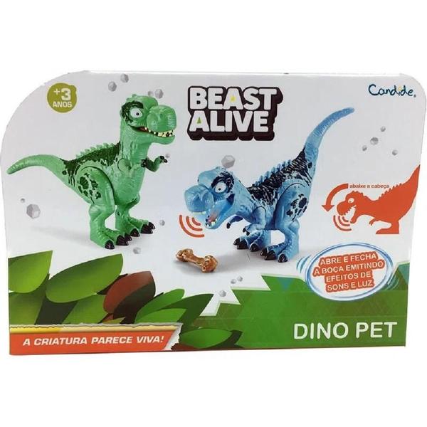 Imagem de Beast Alive Dino Pet Azul - Candide