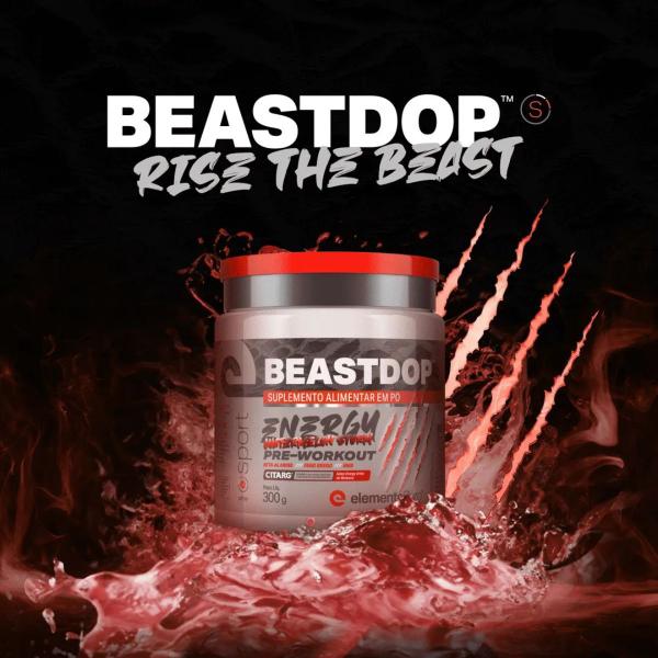 Imagem de Beastdop Energy Elemento Puro Pré-treino com cafeína 300g