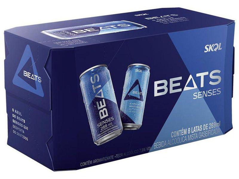 Imagem de Beats Senses 269ml Lata 8 Unidades