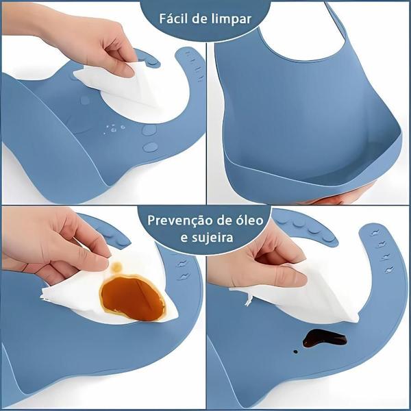 Imagem de Bebê Alimentação: Conjunto Requintado Em Silicone