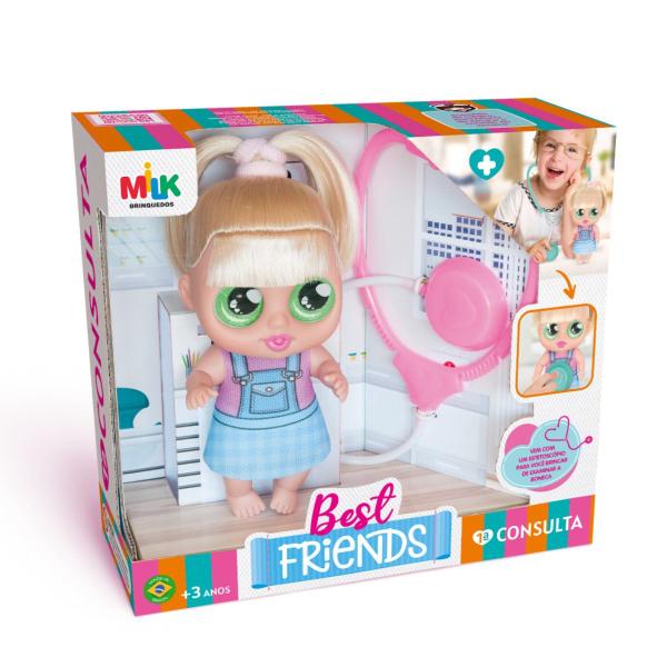 Imagem de Bebê Best Friends Primeira Consulta Boneca + Bolsinha Bebê