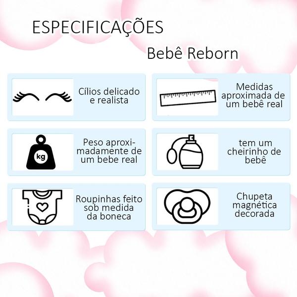 Imagem de Bebe Boneca Reborn Girafinha Silicone