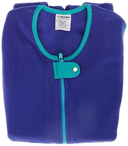 Imagem de bebê deedee Fleece Kicker Sack com pés Baby Sleep Bag, pavão, 2-4T