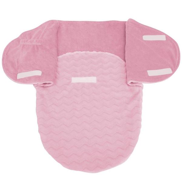 Imagem de Bebê Manta Saco de Dormir Baby Soft Rosa Buba