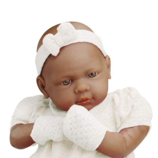 Imagem de Bebê Real Boneca Negra Realista Cheirinho Bebê C/ Certidão