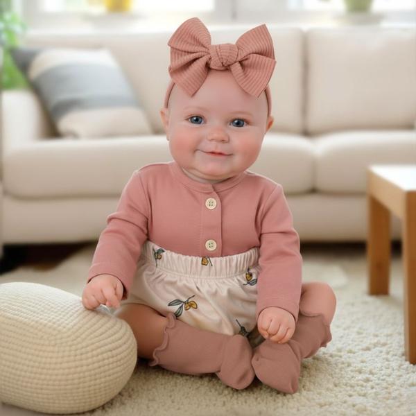 Bebê Reborn Boneca Realista Recém Nascida Corpo De Silicone Original Envio Imediato - ADORA REBORN