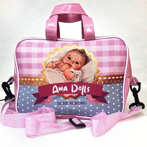 Bebê Reborn Com Enxoval E Bolsa Maternidade - Ana Dolls Imagem de Bebê Reborn Com Enxoval E Bolsa Maternidade
