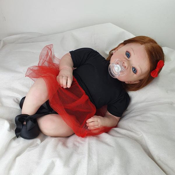 Imagem de Bebê Reborn Fashionista, Muito Linda,  Enxoval Completo