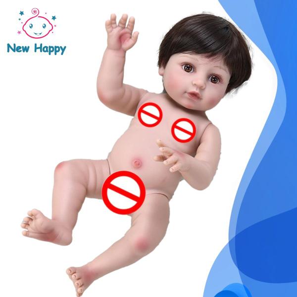 Imagem de Bebe Reborn Gêmeos Menino Corpo Silicone New Happy