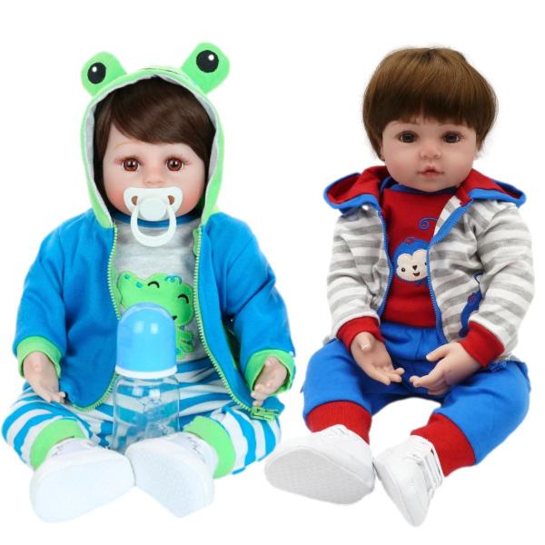 Bebe Reborn Gêmeos Menino Corpo Silicone New Happy Imagem de Bebe Reborn Gêmeos Menino Corpo Silicone New Happy